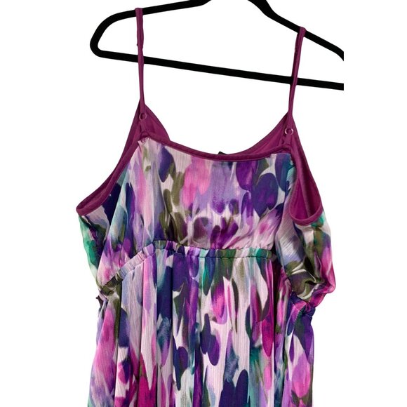 Lane Bryant Womens Size 18 20 Strappy Whimsigoth Fairycore Dress Flowy Dressy Ma - Picture 5 of 9